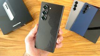 Samsung Galaxy Z Fold 6 (Crafted Black) Unboxing & First Impressions!