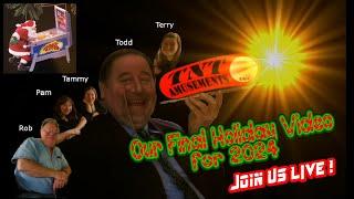 TNT Amusements final LIVE show before the Christmas Holiday! PLUS-what's coming in soon!