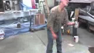 Bro's garage dance off.