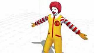 [MikuMikuDance] McDonald Guy Dancing