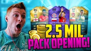 FIFA 16 - 2.5 MILLION COIN PACK OPENING!!!