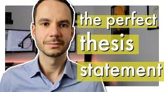 How to write a thesis statement (with simple and advanced examples)