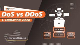 DoS vs DDoS | Animation | CCNP Security | Network Kings