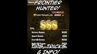 Frontier Hunter! Tips, Tricks, & Info