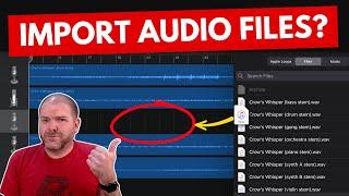 How to Import MP3/WAV Files in GarageBand iOS (iPad/iPhone)