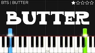 BTS - Butter | EASY Piano Tutorial