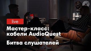 Кабели AudioQuest в битве слушателей с Михаилом Борзенковым