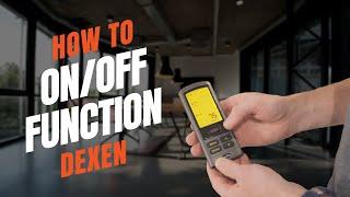 Dexen Remotes | How to Use the On/Off Function