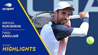 Mikhail Kukushkin vs Pablo Andújar Highlights | 2021 US Open Round 1