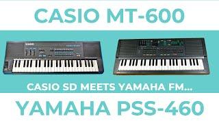 Casio SD meets Yamaha FM - full track with MT-600 and PSS-460