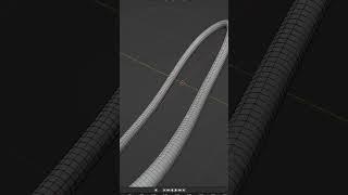 UV Unwrapping String or Rope in Blender #blender3d #shorts