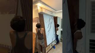 TV unit Kaise Banate # ￼ TV unit Kaise Fitting Karti H #Lates tv unit furniture