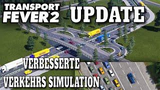 TRANSPORT FEVER 2 | Nie mehr STAU | Neue Verkehrs KI im Test | TPF2 NEWS