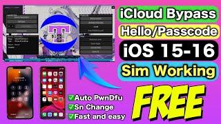 iCloud Bypass iOS 15 iOS 16.7.10 With Sim Working By FREE EURO RAMDISK