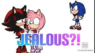 SONIC GET JEALOUS?! | sonamy comic