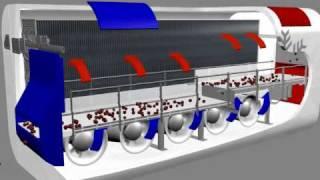 IQF FREEZER TUNNEL the tube iqf freezer tunnel IQF.avi