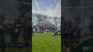 The moment Leinster Rugby were named 2024/25 URC Champions 