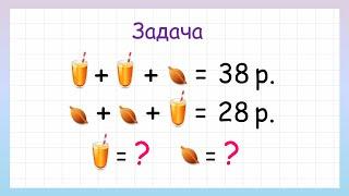 Задача на сообразительность сколько стоит стакан сока и пирожок?