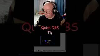 Quick OBS Tip - Undo anything with crtl + z #shorts #obstips #subscribe