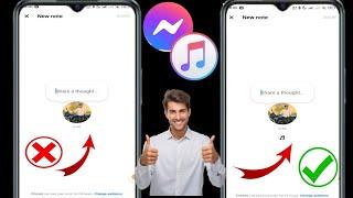 Как исправить ошибку «Музыка» в заметках Messenger | Добавить музыку в заметки Messenger (2024)