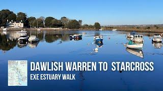 DAWLISH WARREN to  STARCROSS Village Walk | Exe Estuary Trail | South Devon