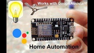 Home Automation Via Google Assistant with Node Mcu |  DIYLIFEHACKER