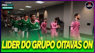 SAIMOS ATRAS NO PLACAR MAS A CLASSIFICAÇÃO VEIO  DO PALMEIRAS COM O EMPATE - PES 2021 - PC OREGON PB