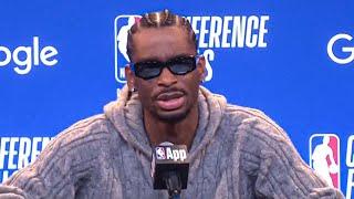 SGA talks Game 1 WIN vs Timberwolves, FULL Postgame Interview ️
