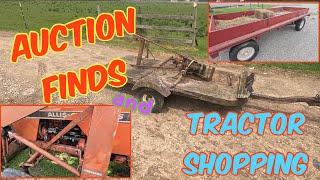 Random auction finds and tractor shopping
