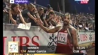 2001 IAAF GP in Lausanne 110m hurdles