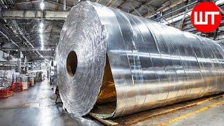 How is Aluminum Foil Made? From Soil to Foil | Aluminum Foil Factory