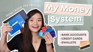 How I Manage My Money | Cash, Banks, E-wallets | What's in my Wallet