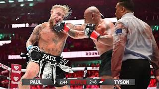 Mike Tyson vs Jake Paul | Knockouts | Full Fight Highlights | BATTLE FIGHT| MAIN EVENT |#PaulTyson