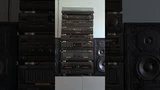 technics pre amp cd jukebox sl-mc400 mini disc sj-md100 tape rs-bx601 eq sh-ge70  ,great sound