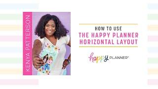 Happy Planner Basics: How To Plan with the Horizontal Layout