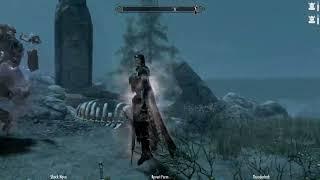 Skyrim Special Edition - Lich VS Dragon