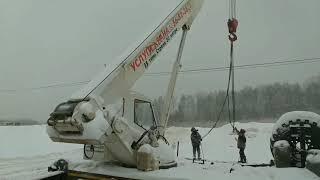 Первый рейс в новом году.