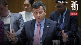 NZ Herald Live: David Seymour holds post-Cabinet press conference