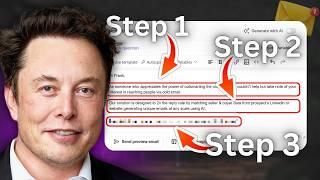 Elon Musk's $45B Cold email Strategy