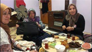 DERMAN BACIMLA İLK KAHVALTIMIZ️BULAŞIKLARIMI YUKADIM...MAKİNAMI BOŞALTTIM..ELMASIN HAYATI VLOGLAR