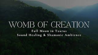 WOMB OF CREATION | Full Moon in Taurus | 1 Hour Sound Healing | Shamanic Ambience | 432hz