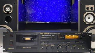 Lançamento! Tape Deck CYGNUS DC-1800x - (Performance) -  conservação raríssima