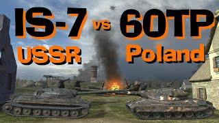 WOT Blitz Face Off || IS-7 vs 60TP