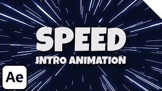 How to make a Star Intro in After Effects - Speed intro After Effects tutorial