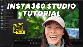 Insta360 Studio 2023 Editing Tutorial - Part 1