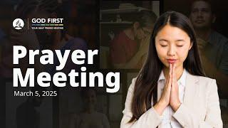 God First: Your Daily Prayer Meeting #933