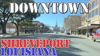 Shreveport - Louisiana - 4K Downtown Drive