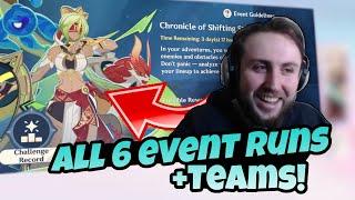 Chronicle of Shifting Stratagems Event each floor with Teams! (Zajef)