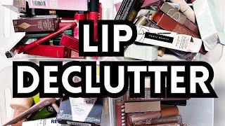 Lipstick, Lip Gloss, & Lip Liner Declutter 2024