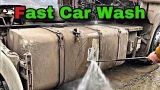 CAR WASH IN 5 MINUTES | HOW TO WASH A CAR FASTER?